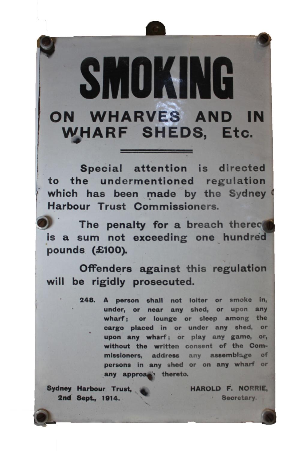 Australia. Smoking Prohibit... image