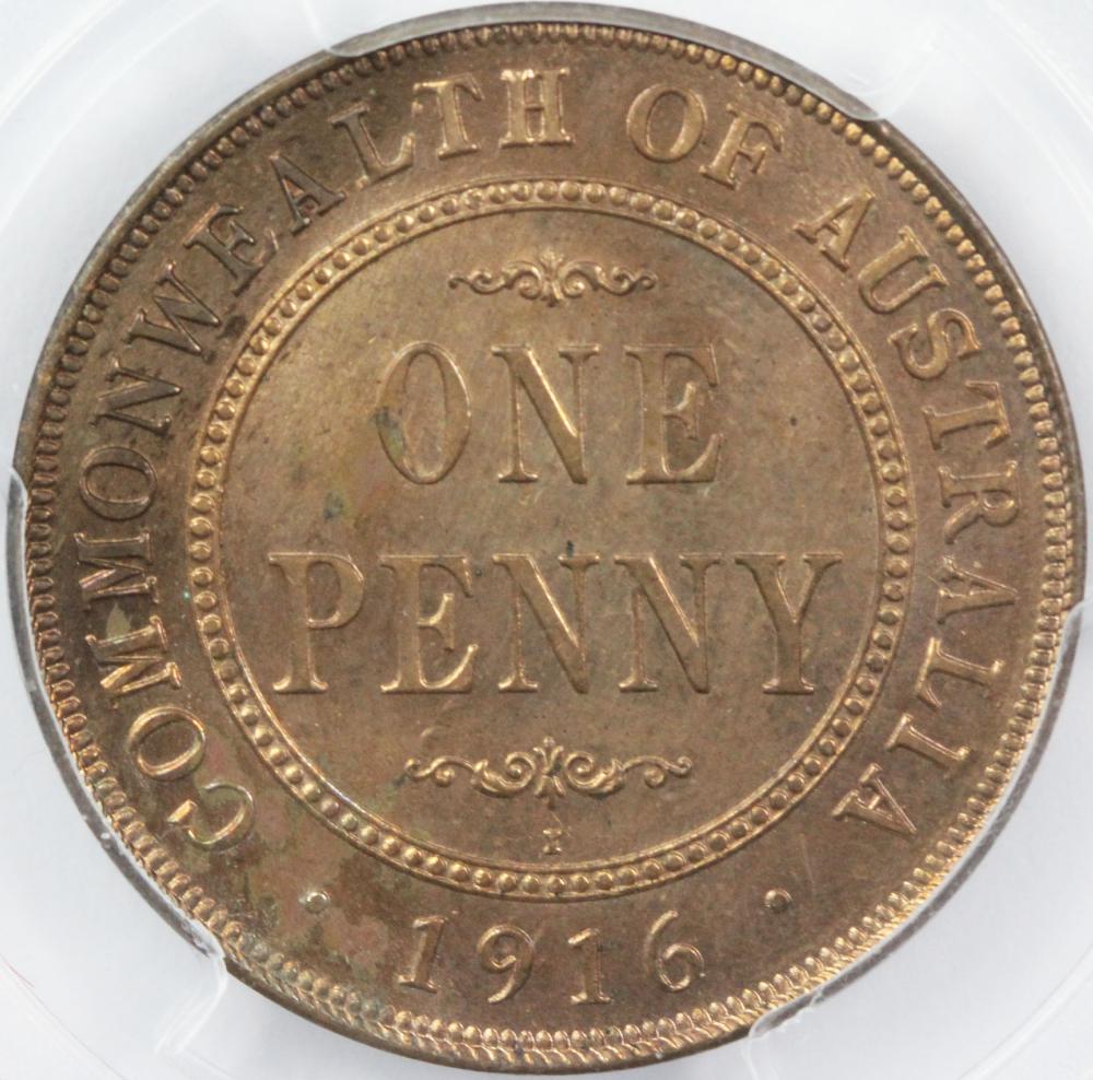 Australia. 1916 I Penny, PC... image