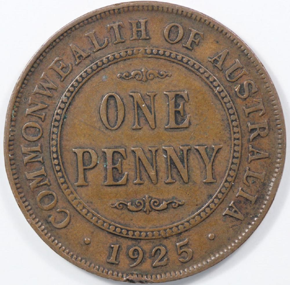 Australia. 1925 Penny, abou... image