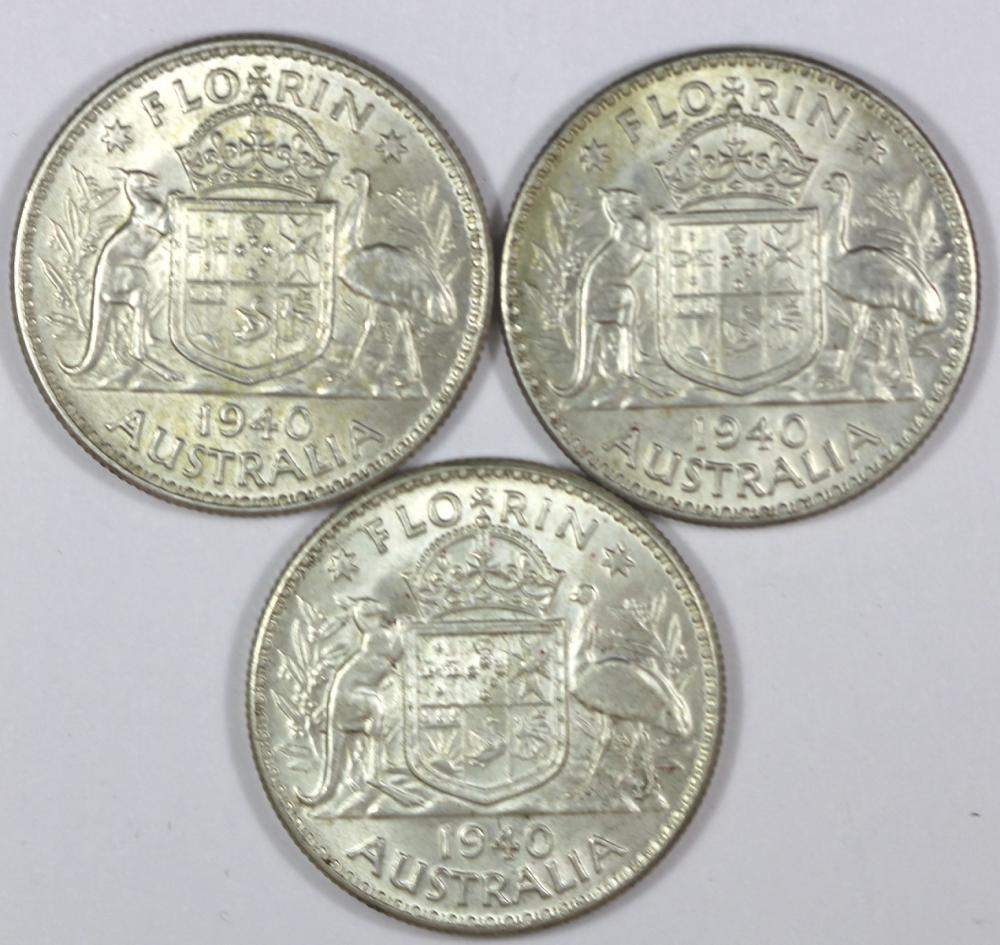 Australia. 1940 Florin, vir... image