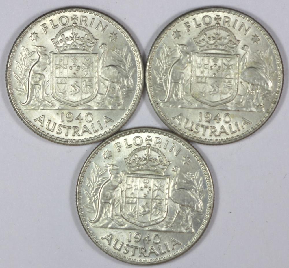 Australia. 1940 Florin, vir... image