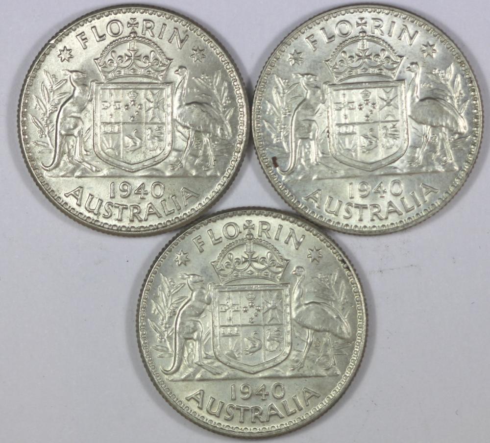 Australia. 1940 Florin, vir... image