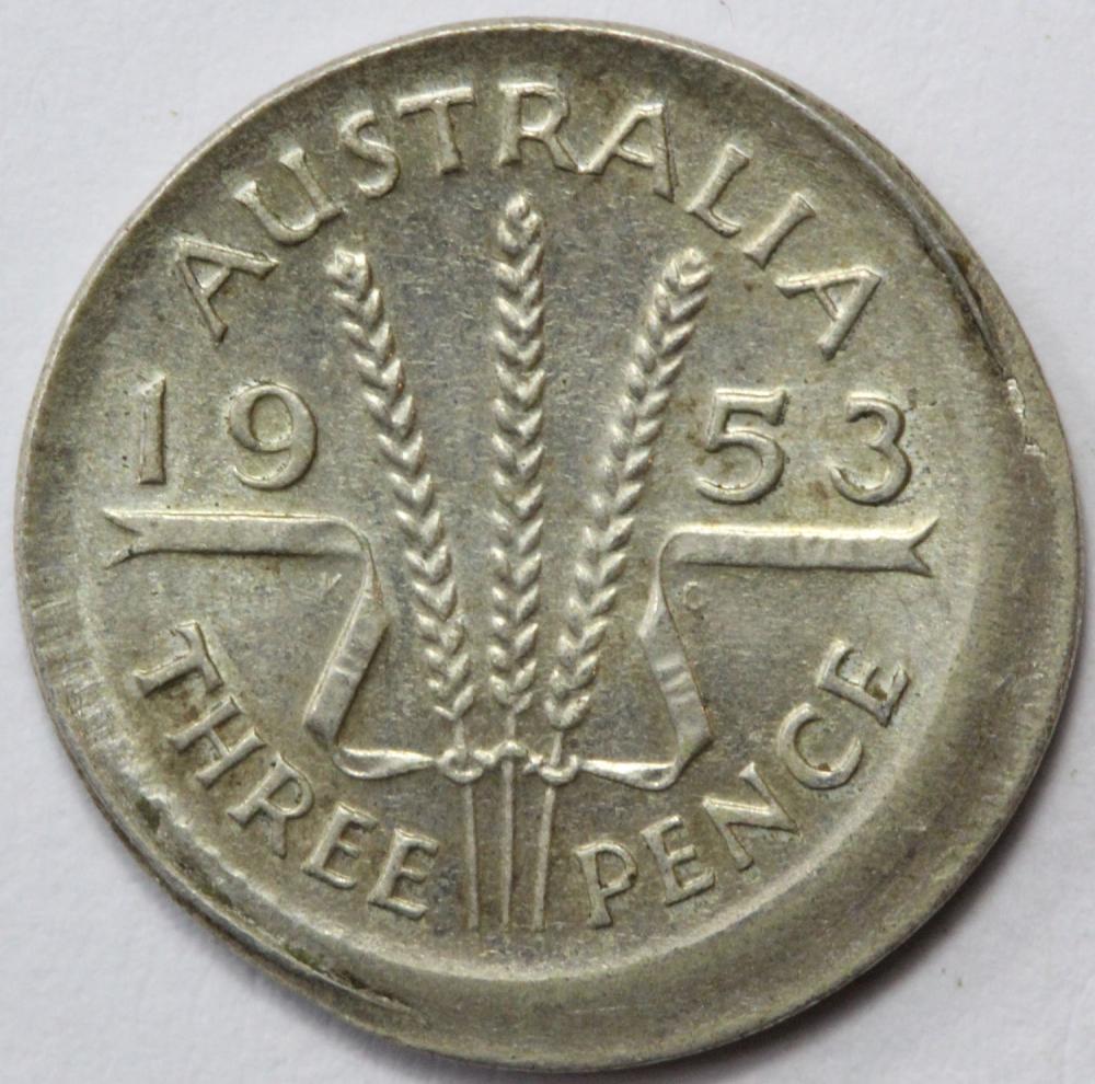 Australia. 1953 'Error' 3d,... image