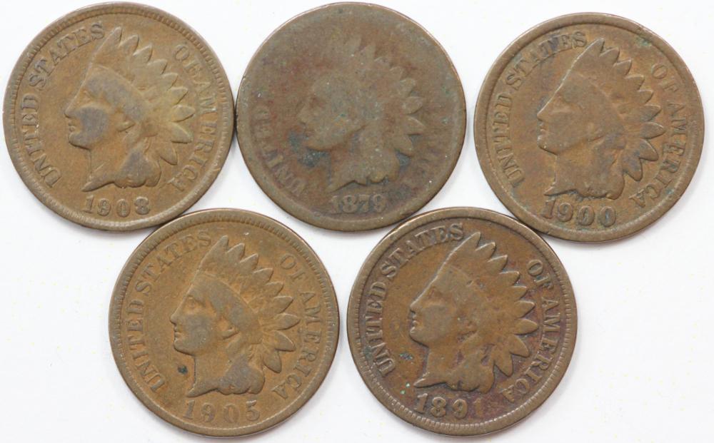 USA. 'Indian Head' Cents VG... image