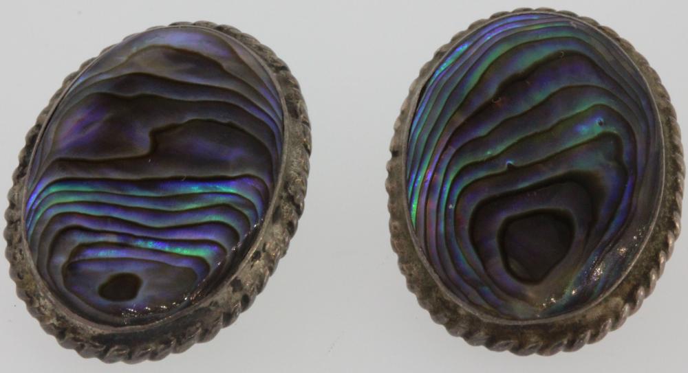 Exquisite Vintage Paua Shel... image