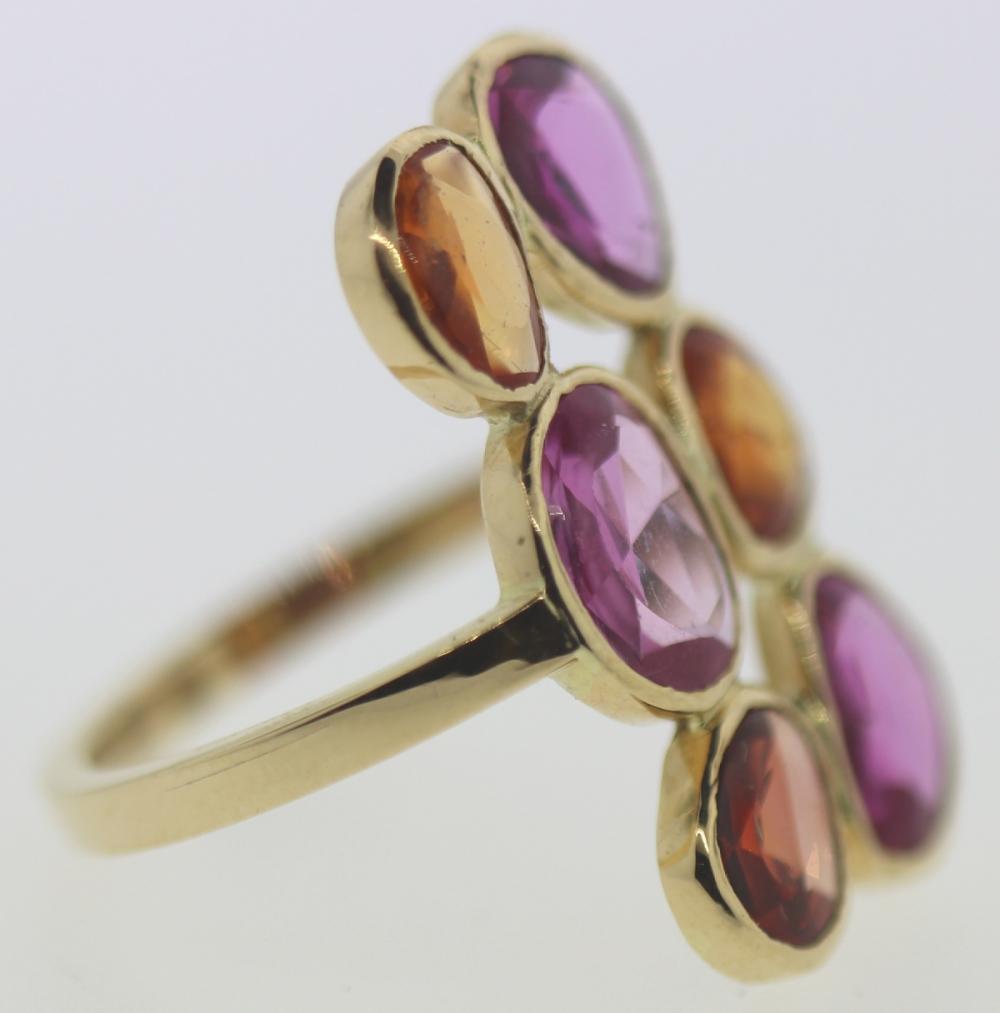 Modernist 9ct Yellow Gold R... image