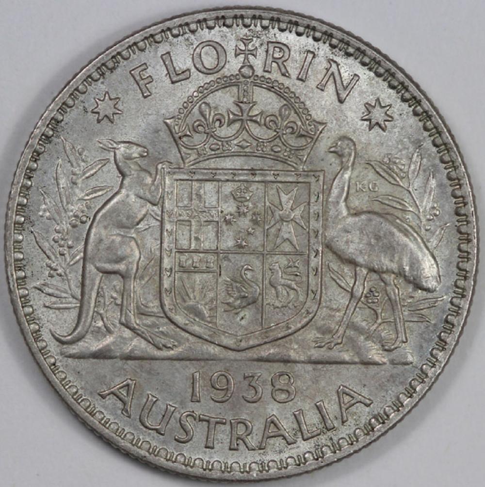 Australia. 1938 Florin, Cho... image