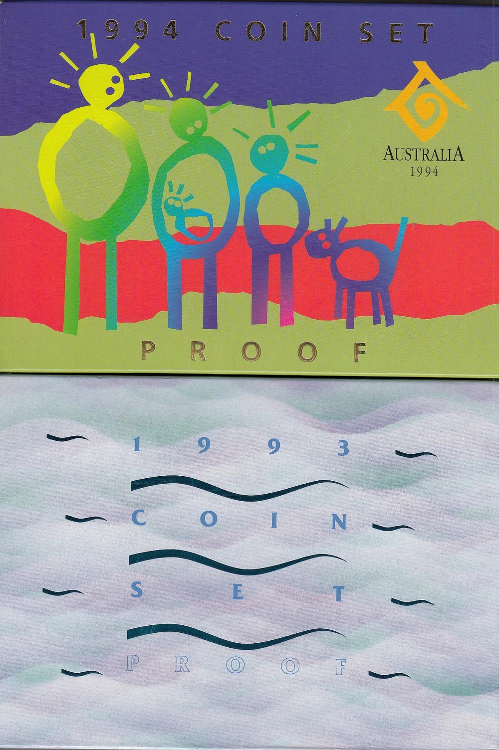 Australia. 1993 & 1994 Proo... image