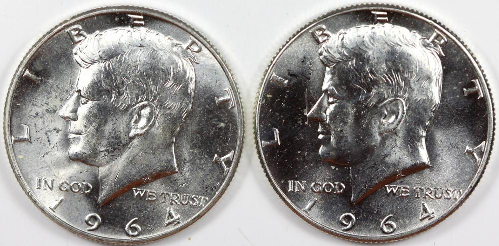 U.S.A. 1964 'Kennedy' Silve... image