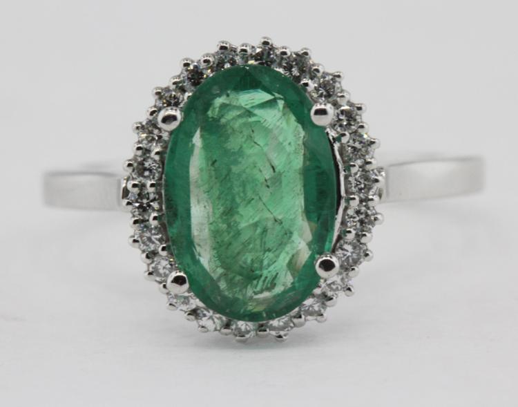 Emerald & Diamond Ring set ... image