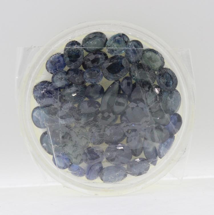 Faceted Blue Sapphires (50 ... image