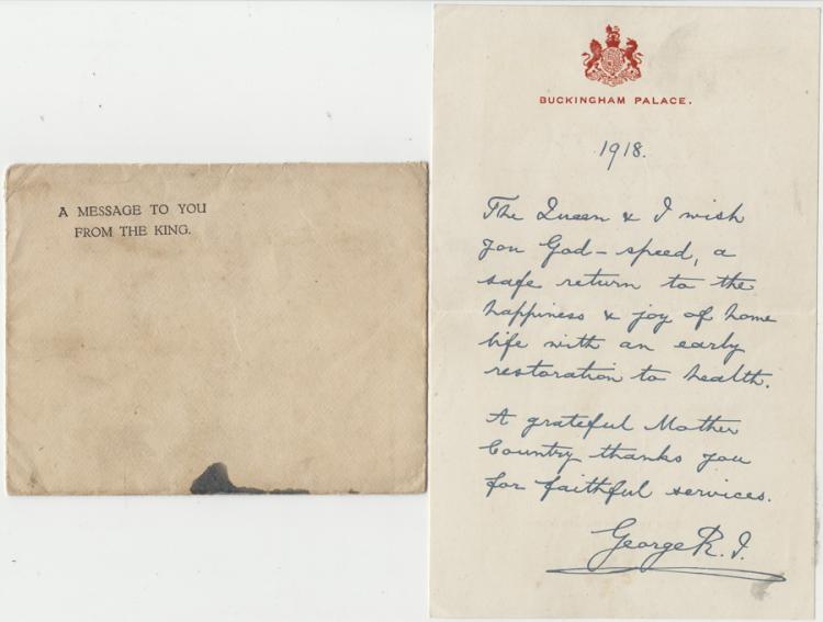 Letter from Buckingham Pala... image