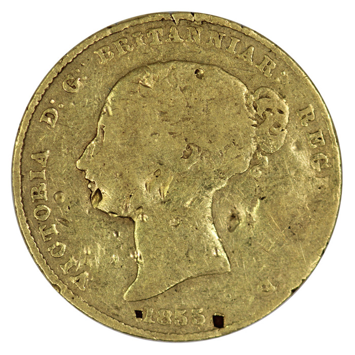 Australia 1855 Sydney Mint ... image