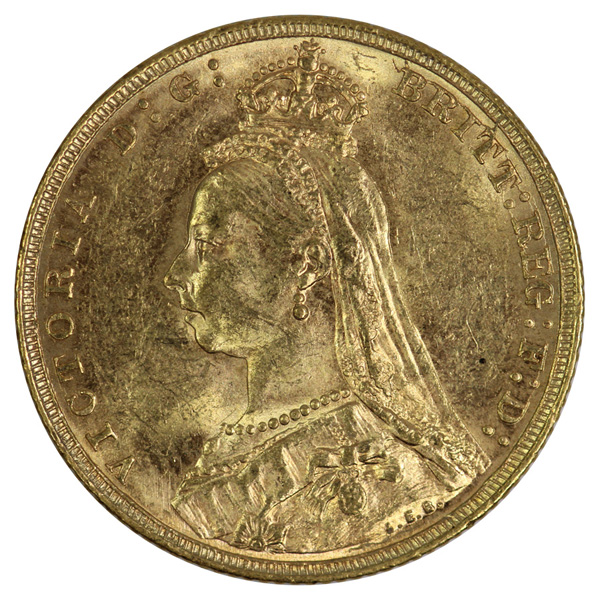 Australia 1892 M Sovereign,... image