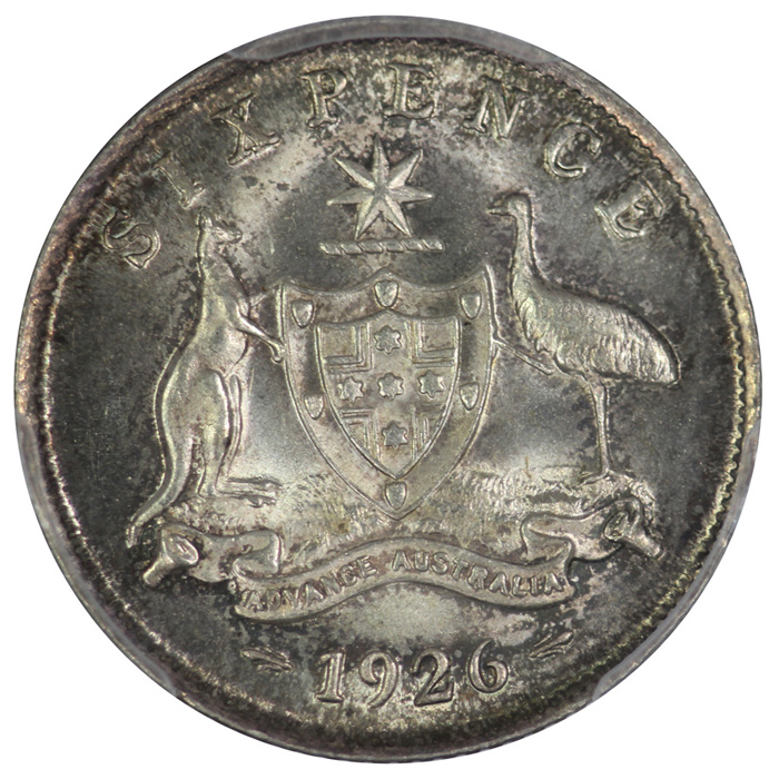 Australia 1926 Sixpence 'Se... image