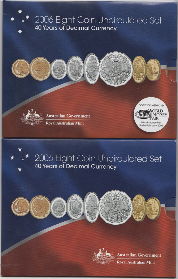 Australia 2006 Mint Set & 2... image