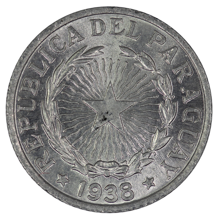 Paraguay 1938 2 Pesos, Bril... image