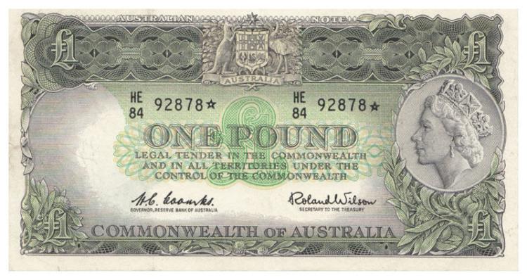 Australia 'Coombs-Wilson' £... image