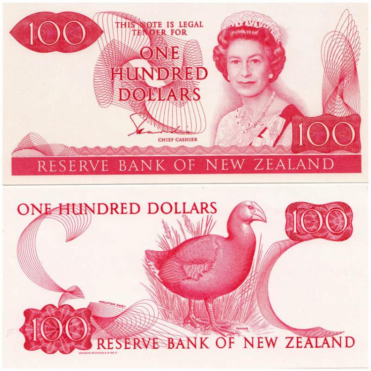 New Zealand 'Hardie' $100 O... image