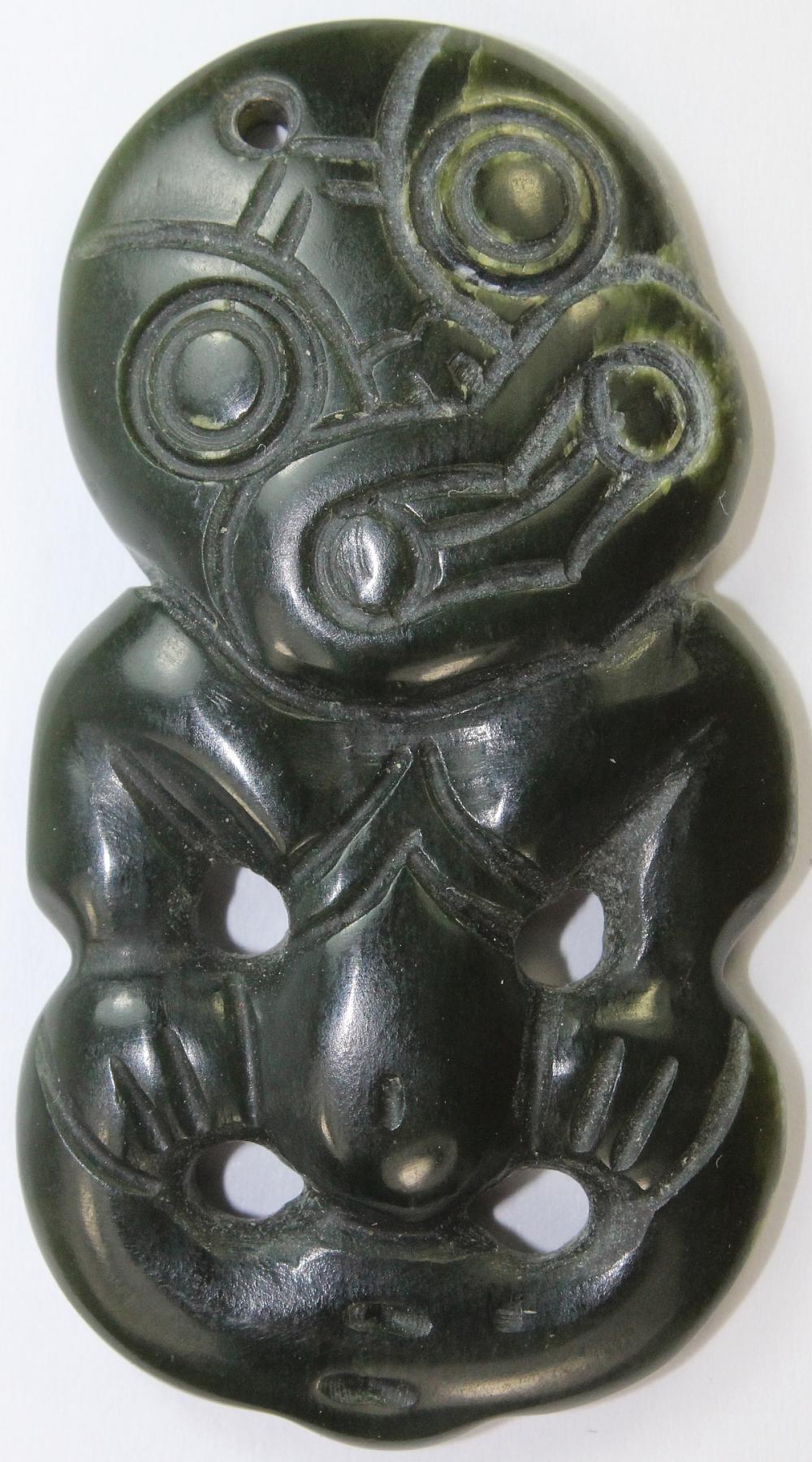 Nephrite Jade Tiki image