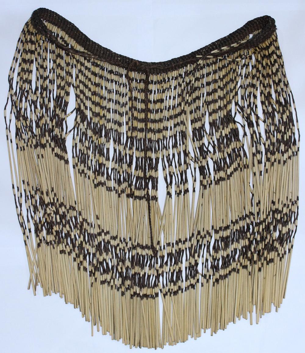 Vintage Maori Flax Piupiu S... image