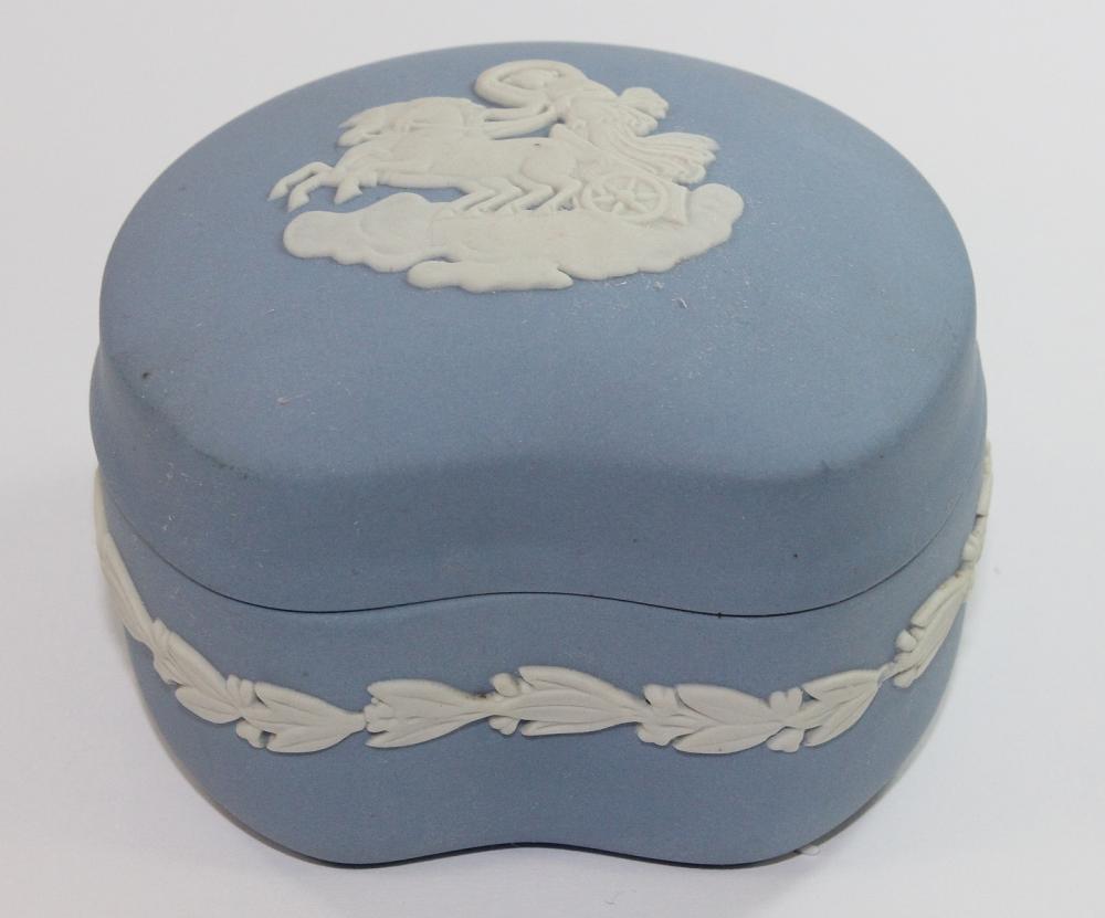 Wedgewood Blue Jasper Kidne... image