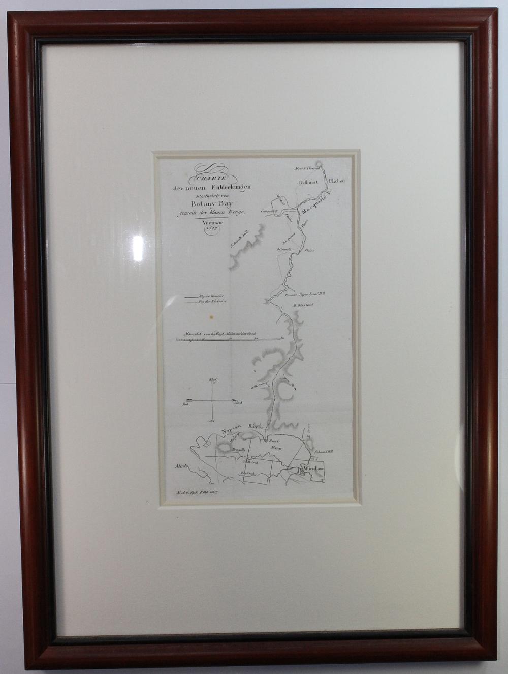 Engraved Map titled "New Di... image