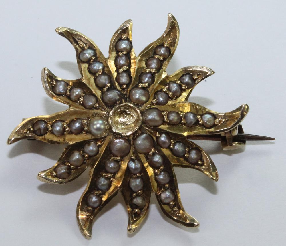 Classic Flower Brooch/Enhan... image