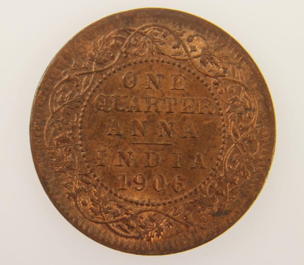 India (British) 1906 Bronze... image