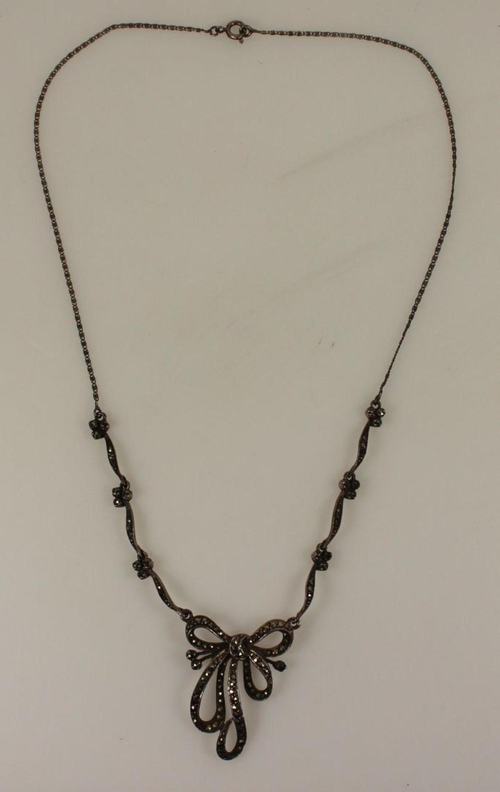 Vintage Marcasite Necklace ... image