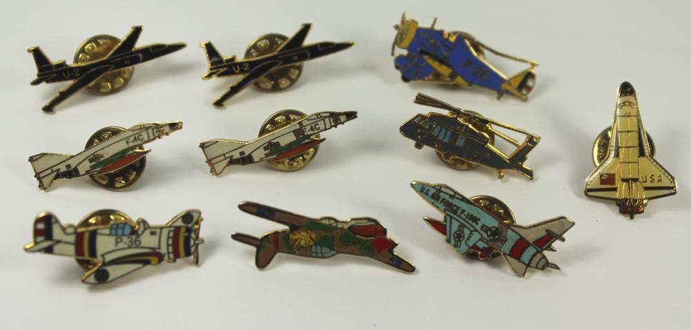 Aeronautical-related Pins (10) image