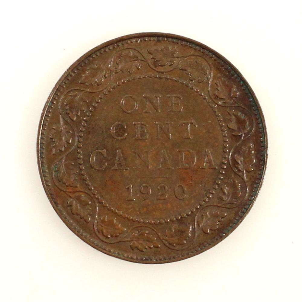 Canada 1920 Cent, Brown Unc... image