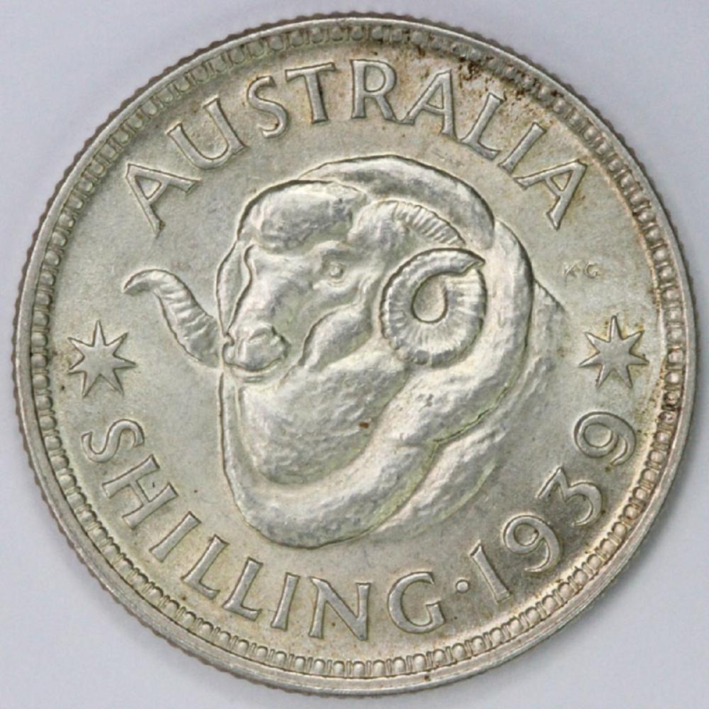 Australia 1939 Shilling, Lu... image