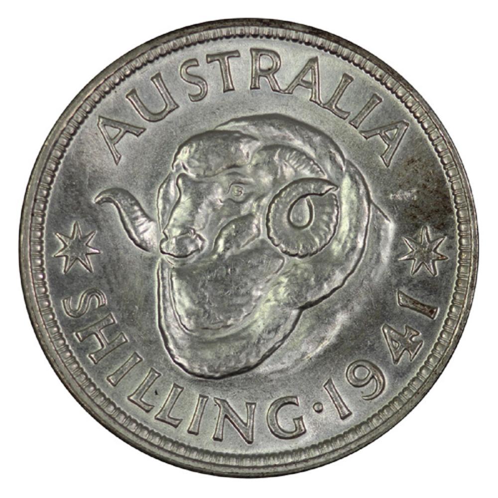 Australia 1941 Shilling, Br... image