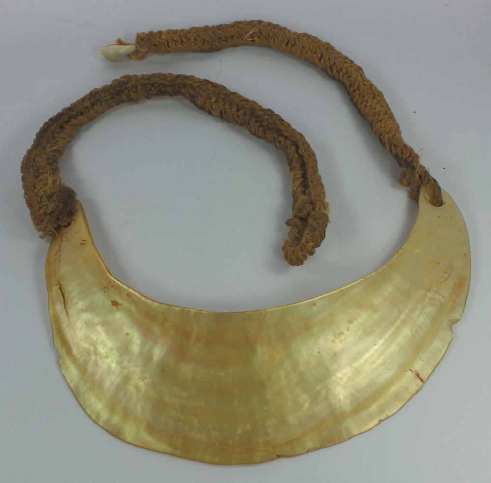 Shell Necklace with Rattan ... image