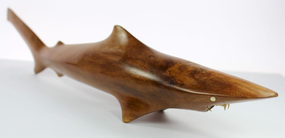 Souvenir Wooden Thresher Shark image