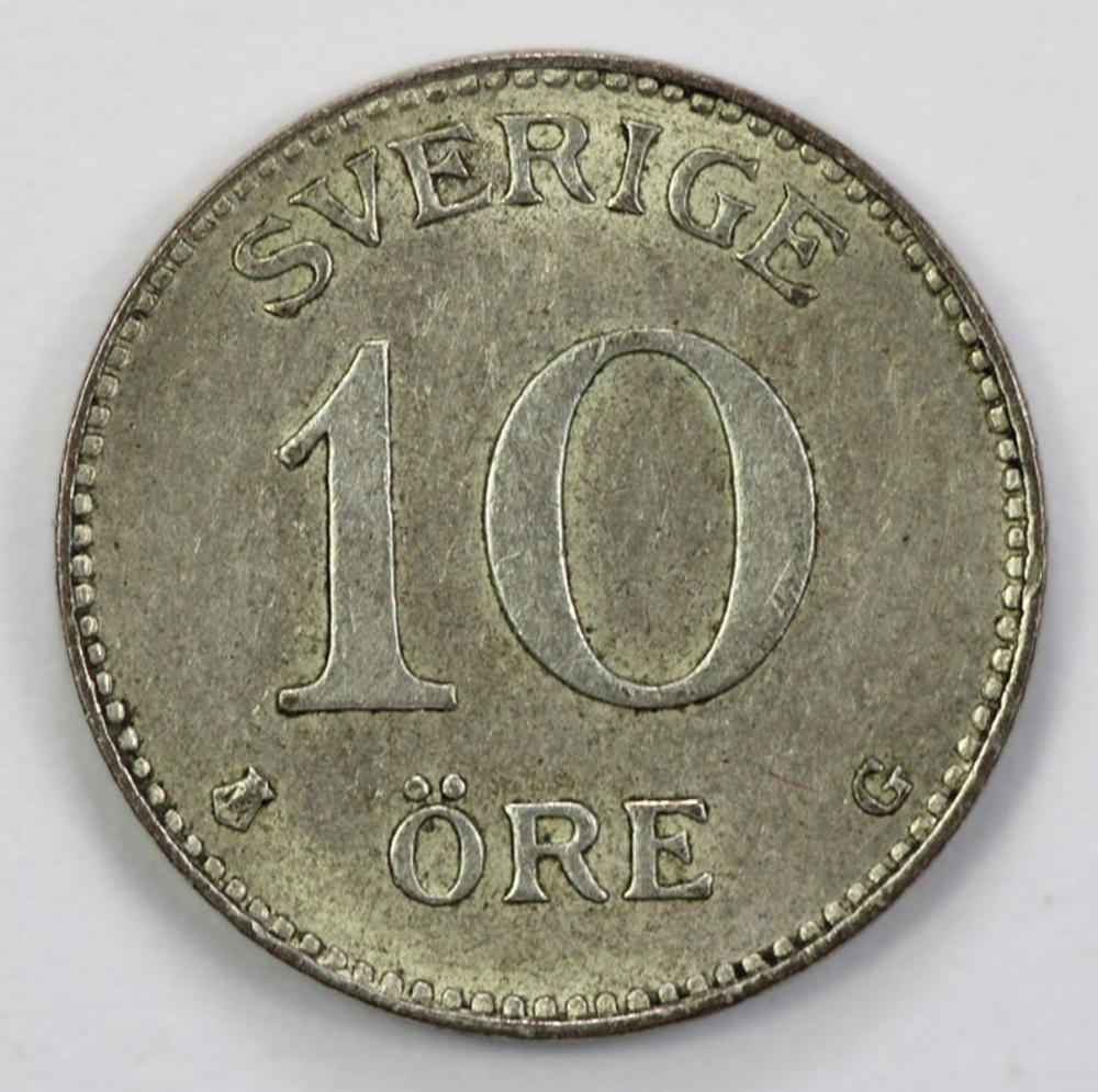 Sweden 1933 G 10 Ore, about... image