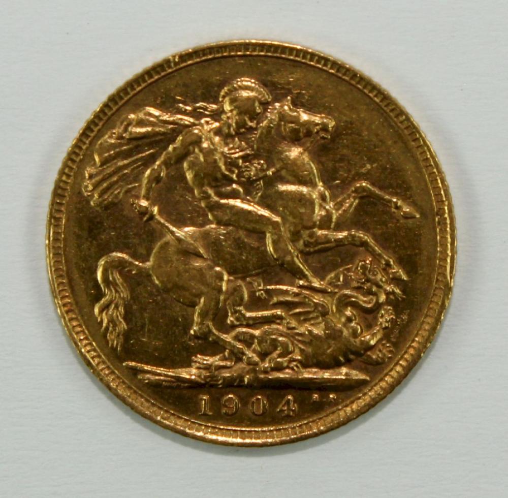 Australia 1904 M Sovereign,... image