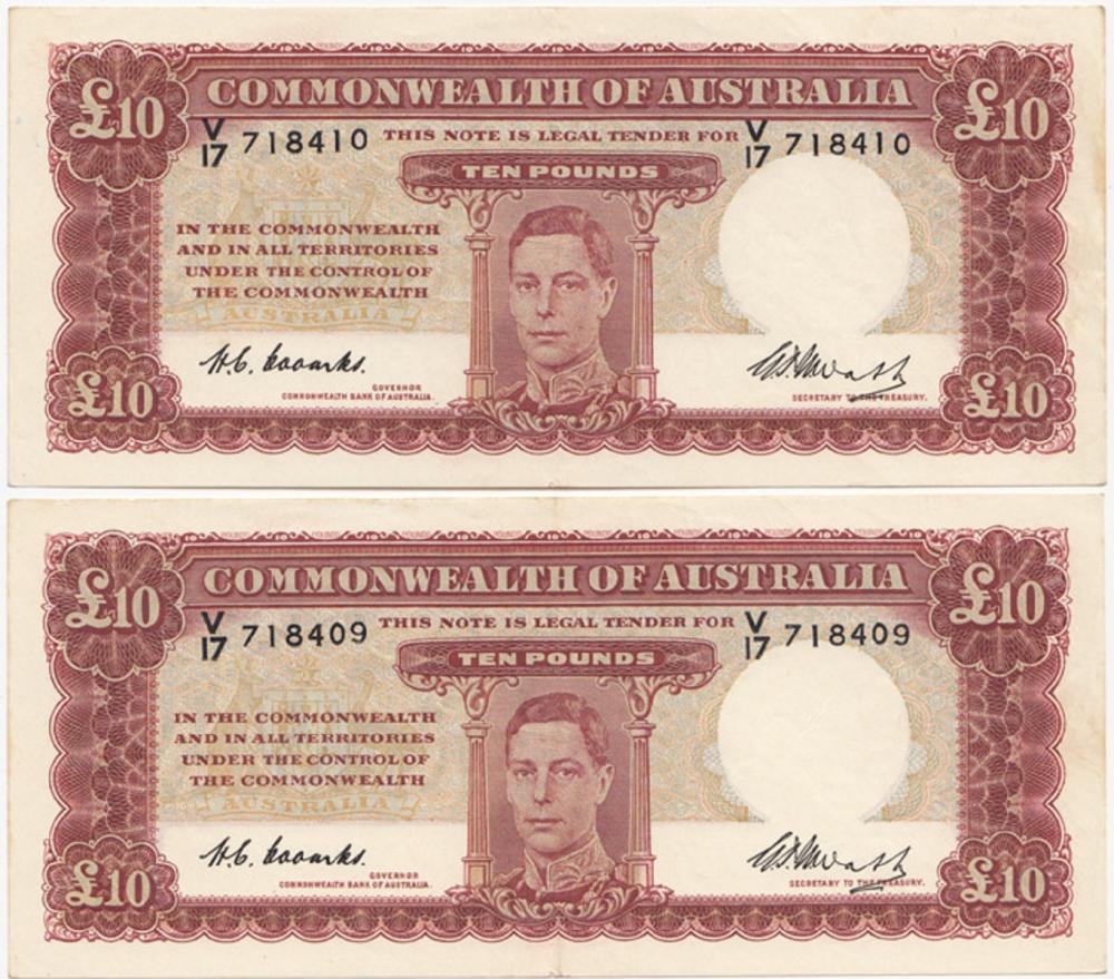 Australia 'Coombs - Watt' £... image