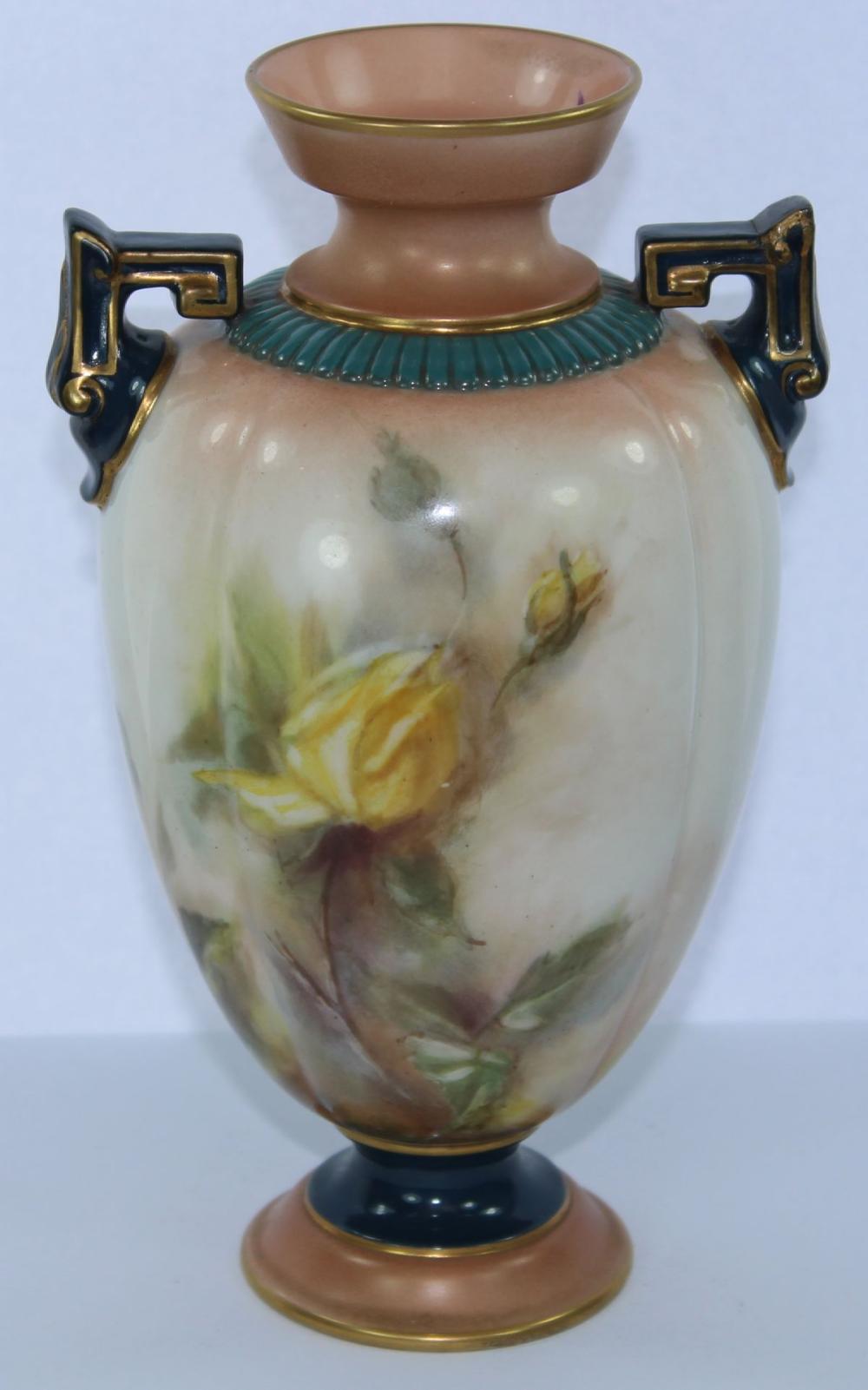 Classic 'Roses' Vase by Had... image