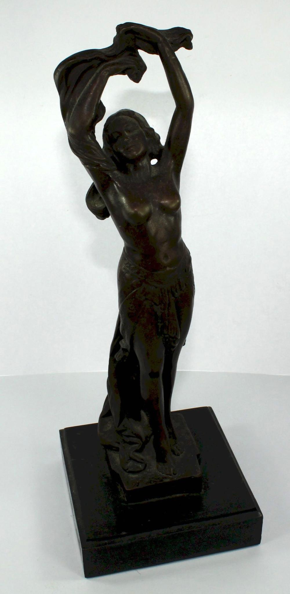 Art Deco-style Bronze Statu... image