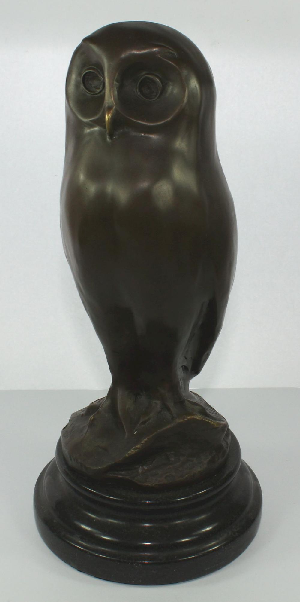 Vintage Bronze Statue of an... image