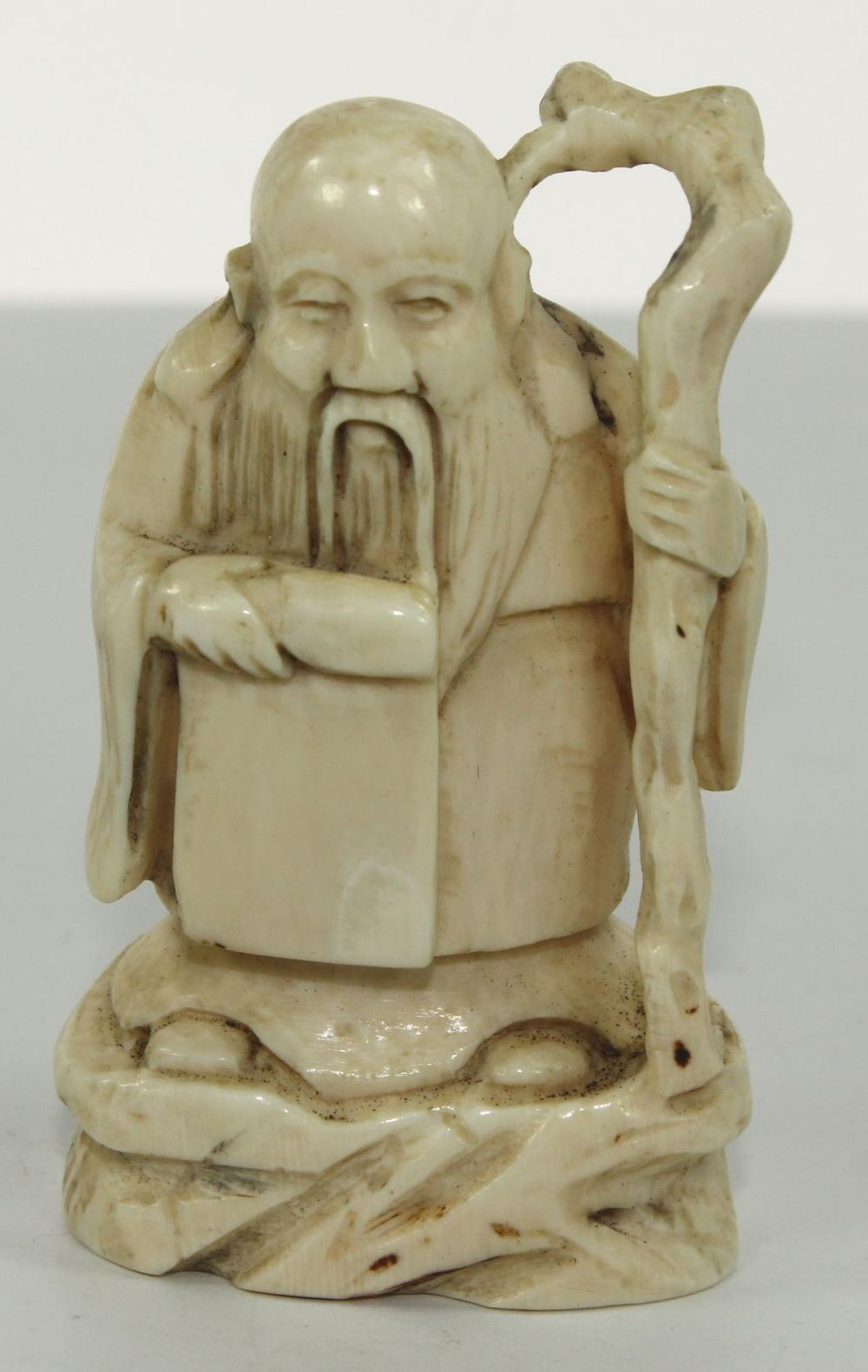 Ivory Netsuke in Ivory of a... image