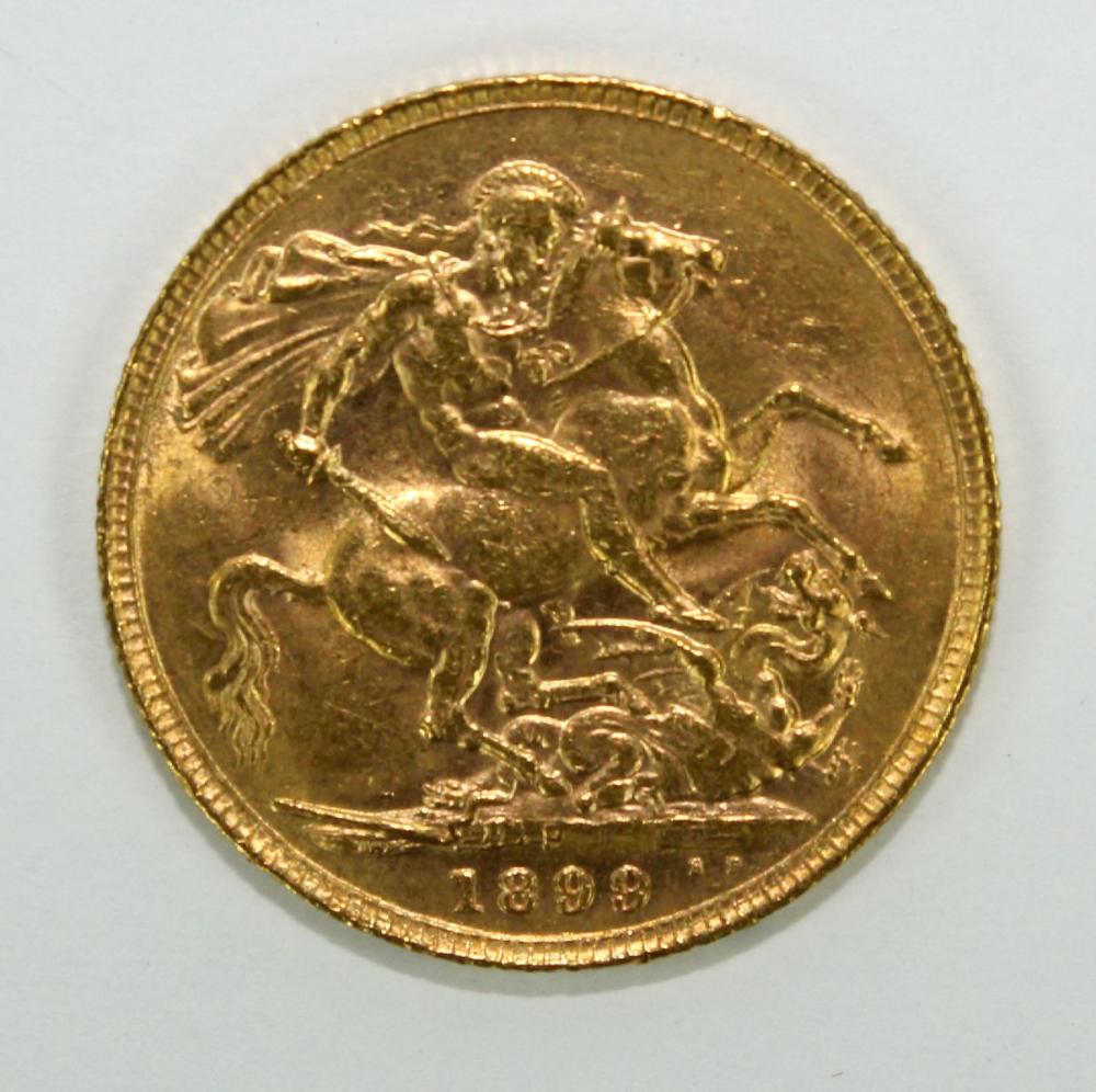 Australia 1899 P Sovereign,... image