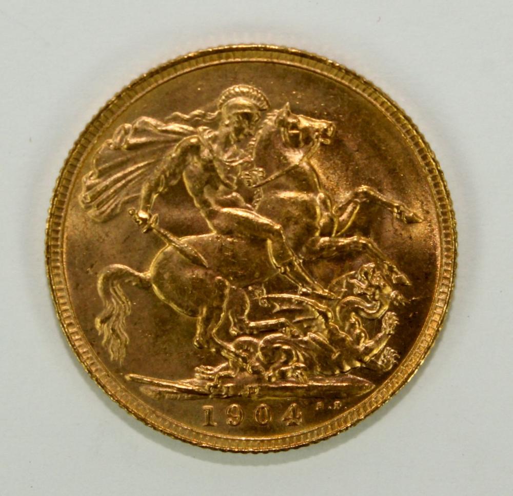 Australia 1904 P Sovereign,... image