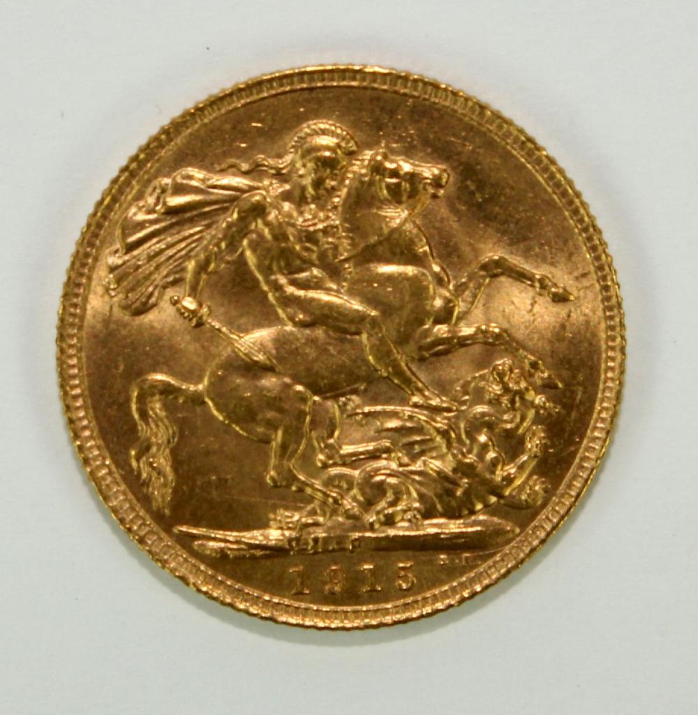 Australia 1915 P Sovereign,... image