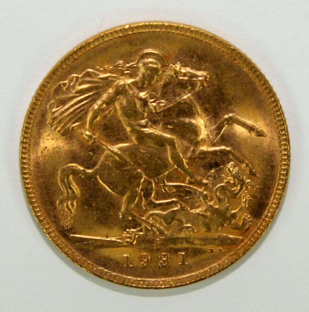 Australia 1931 P Sovereign,... image