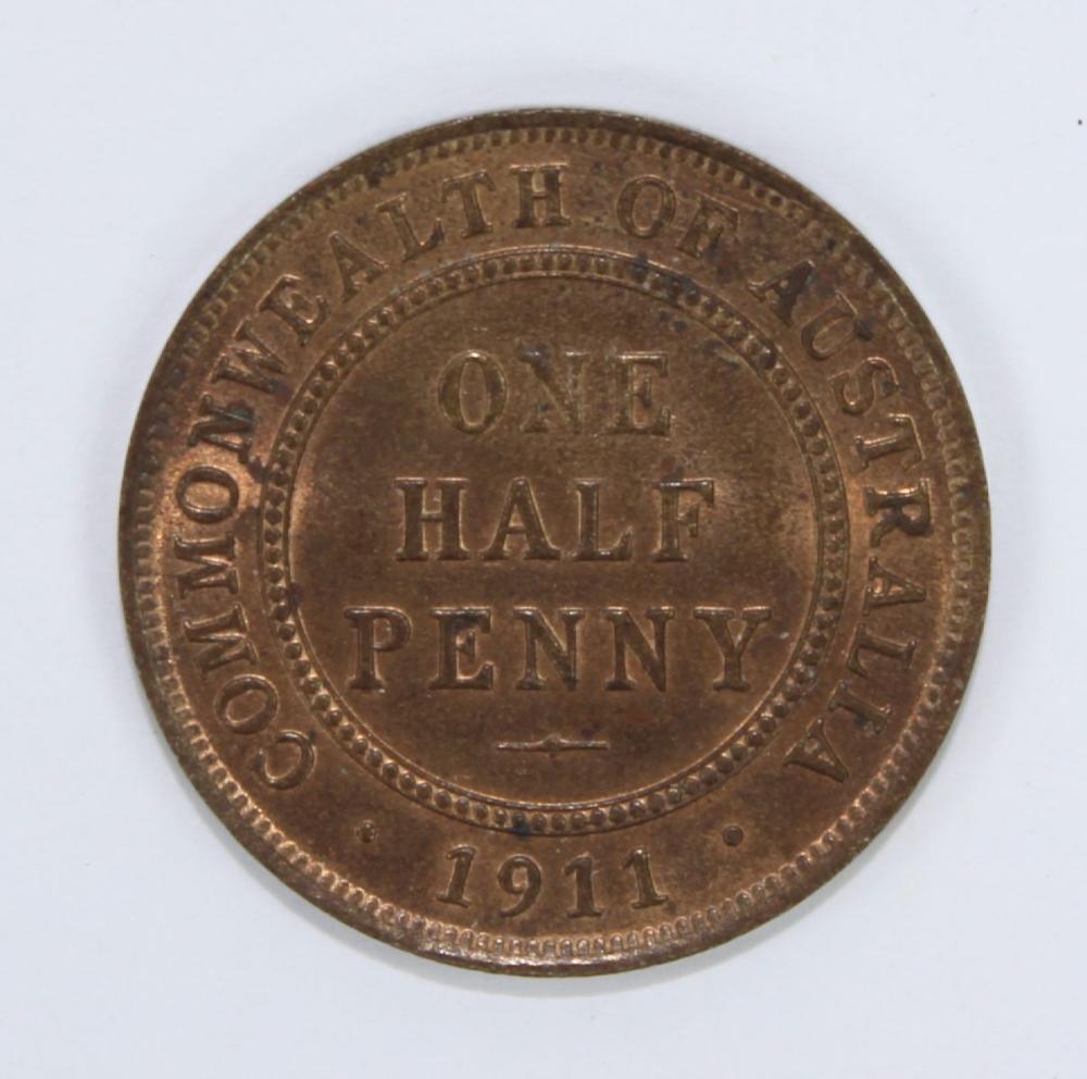 Australia 1911 Halfpenny, n... image