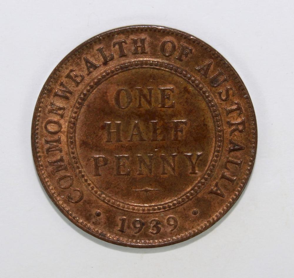 Australia 1939 Halfpenny 'C... image