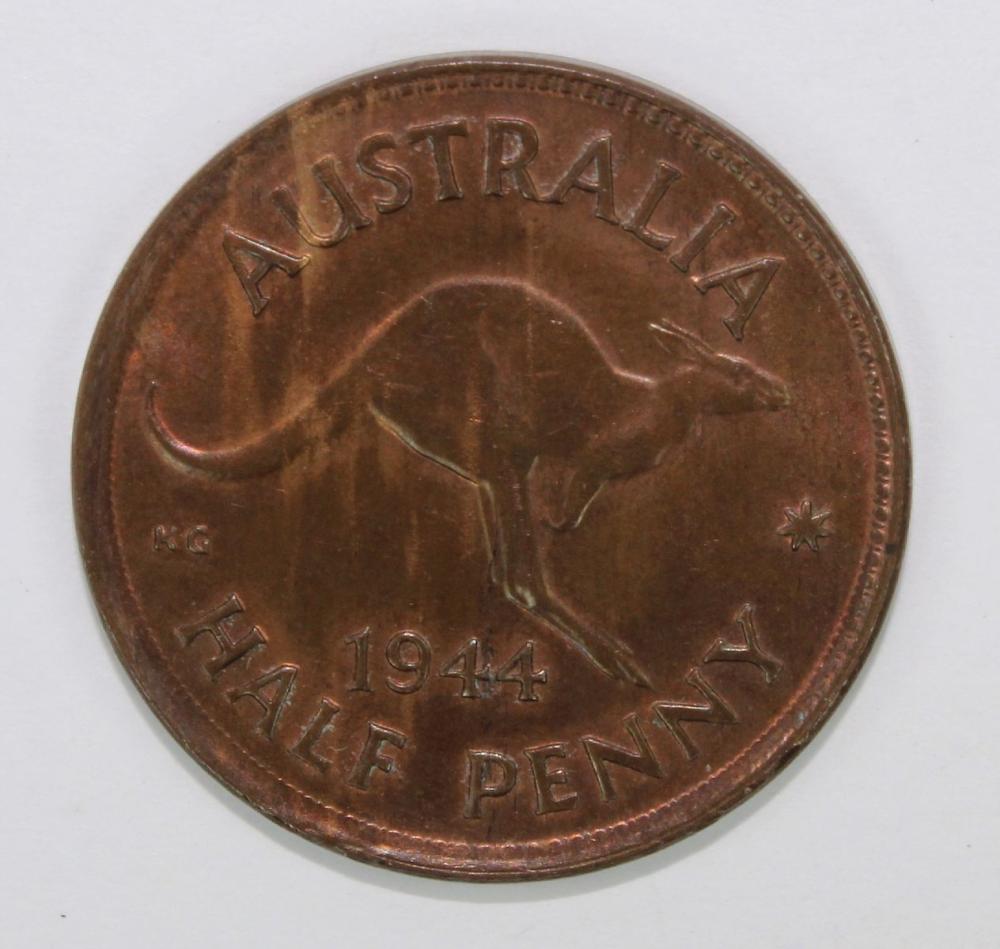 Australia 1944 Halfpenny, n... image